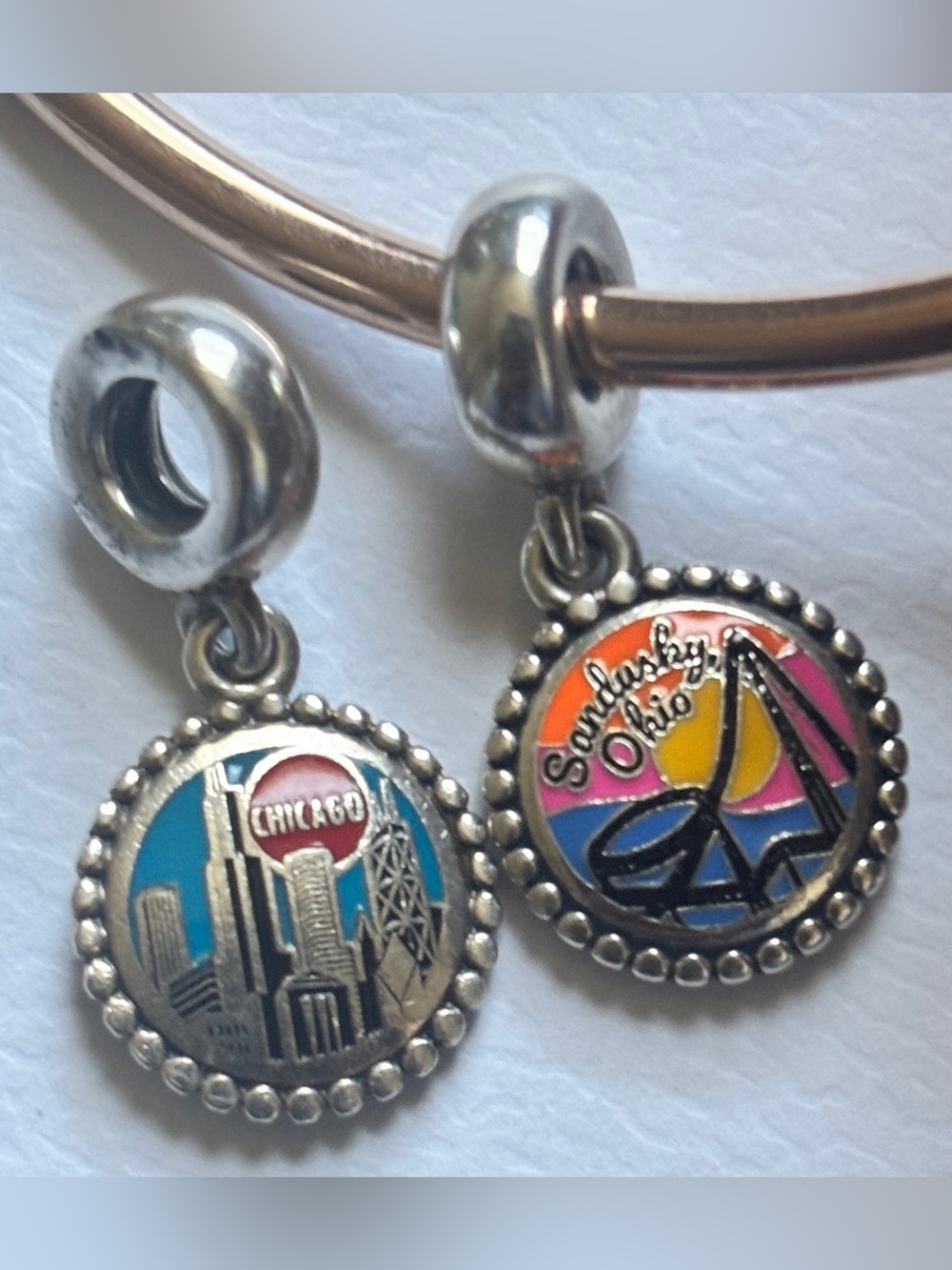 Pandora destination travel charms